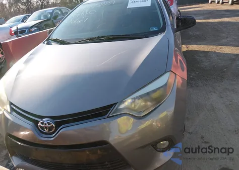 2016 Toyota Corolla Le Premium from USA, damaged, VIN 2T1BURHE4GC591788